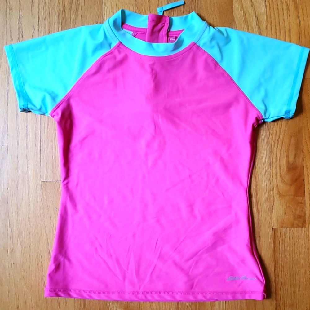 Eddie Bauer kids swim rash guard